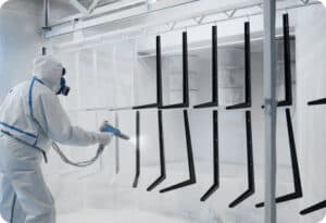 Lackierte Oberfläche für LPBF-Teile