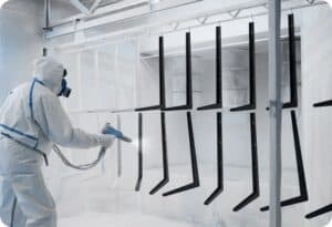 Lackierte Oberfläche für MJF-Teile