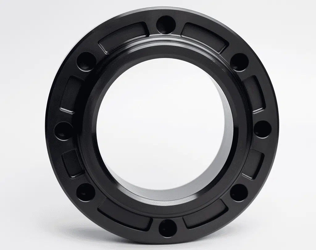 Finitura nera ossidante per pezzi di tornitura CNC